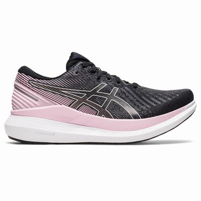 Asics Glideride 2 - Naisten Juoksukengät - Mustat/Pinkki